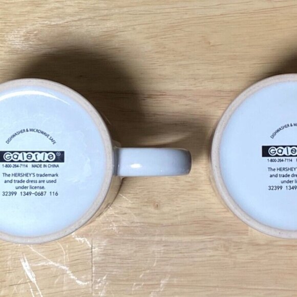 Hershey’s S’mores Mugs • Set Of 2 • Galerie • Dishwasher & Mircowave Safe • EUC - Picture 9 of 9
